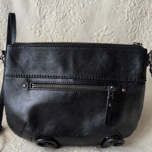 The Sak Brown Faux Leather Crossbody Bag